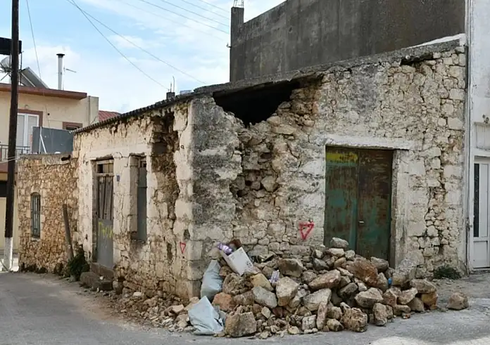 Απαλλαγή από ΕΝΦΙΑ για ακίνητα σε σεισμόπληκτες περιοχές της Κρήτης