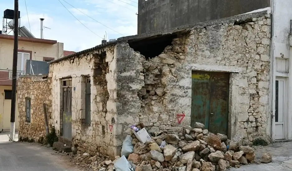 Απαλλαγή από ΕΝΦΙΑ για ακίνητα σε σεισμόπληκτες περιοχές της Κρήτης