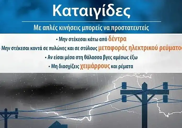 Πολιτική Προστασία: Συστάσεις ενόψει της επιδείνωσης του καιρού