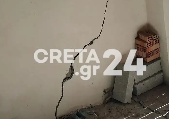 Βούτες Ηρακλείου: Oι ρωγμές στα σπίτια μεγαλώνουν – Εκτίμηση για την αιτία του φαινομένου