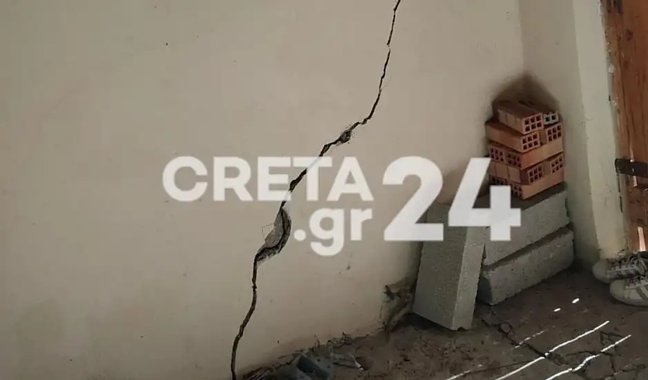 Βούτες Ηρακλείου: Oι ρωγμές στα σπίτια μεγαλώνουν – Εκτίμηση για την αιτία του φαινομένου