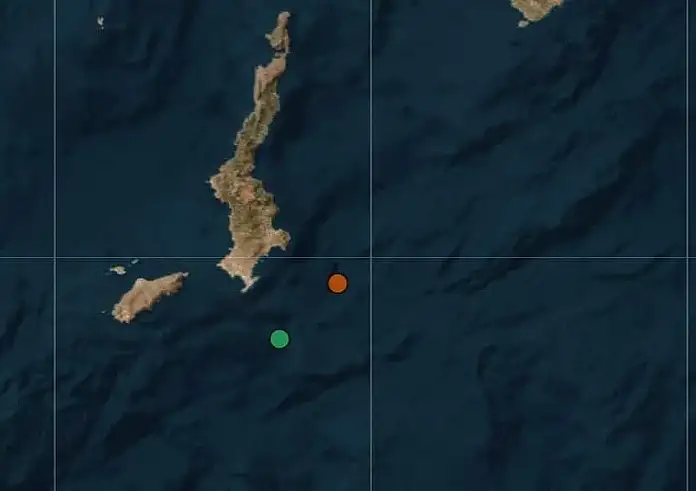 Κάρπαθος: Σεισμός 3,9 Ρίχτερ