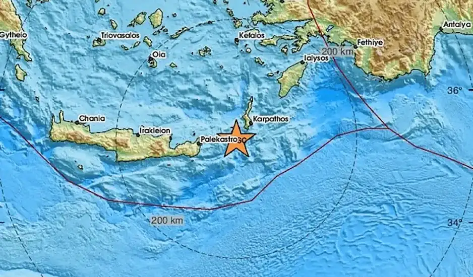 Σεισμός 6,1 ρίχτερ στην Κάσο. Τα δύο σημαντικά στοιχεία. Τι λένε οι επιστήμονες