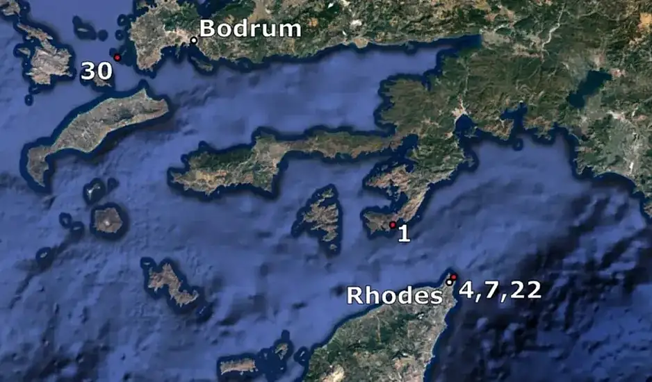 Προειδοποίηση Τούρκου καθηγητή για ισχυρό σεισμό μεταξύ Τουρκίας και Ρόδου: «Ενδέχεται να φτάσουμε ακόμα και τα 9 Ρίχτερ»