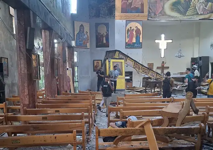 Συρία: Βομβιστής αυτοκτονίας ανατινάχθηκε στο εσωτερικό εκκλησίας στη Δαμασκό