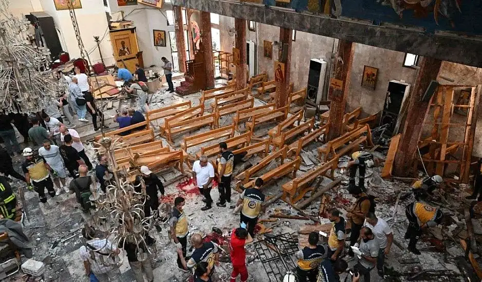 Δαμασκός: Τουλάχιστον 25 νεκροί σε τρομοκρατική επίθεση σε ελληνορθόδοξη εκκλησία