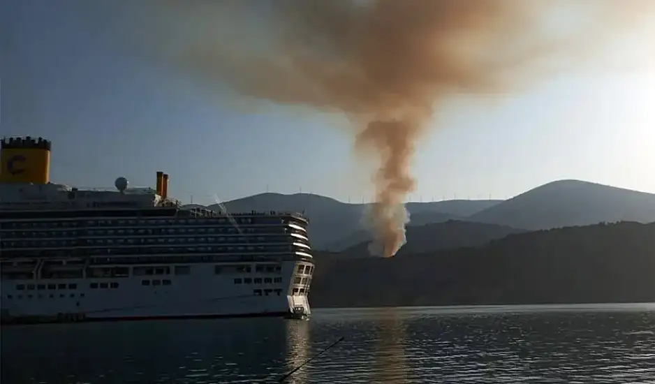 Φωτιά σε υπαίθριο χώρο με σκουπίδια στην Κεφαλονιά – Ήχησε το 112