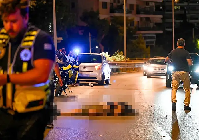 Έφυγαν σαν τρελοί νομίζοντας ότι τους κυνηγάνε.Τροχαίο στην Ποσειδώνος με δύο νεκρούς αναβάτες μηχανής