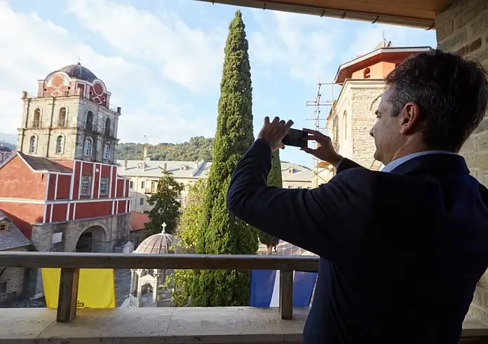 Μητσοτάκης - Άγιο Όρος: Διήμερη επίσημη επίσκεψη - Επαφές με τους ηγουμένους των μονών