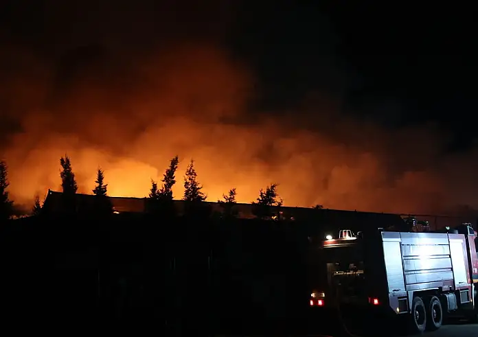 Μάχη με τις φλόγες στη Σίνδο: Θα χρειαστούν πολλές ώρες για να ελεγχθεί η φωτιά