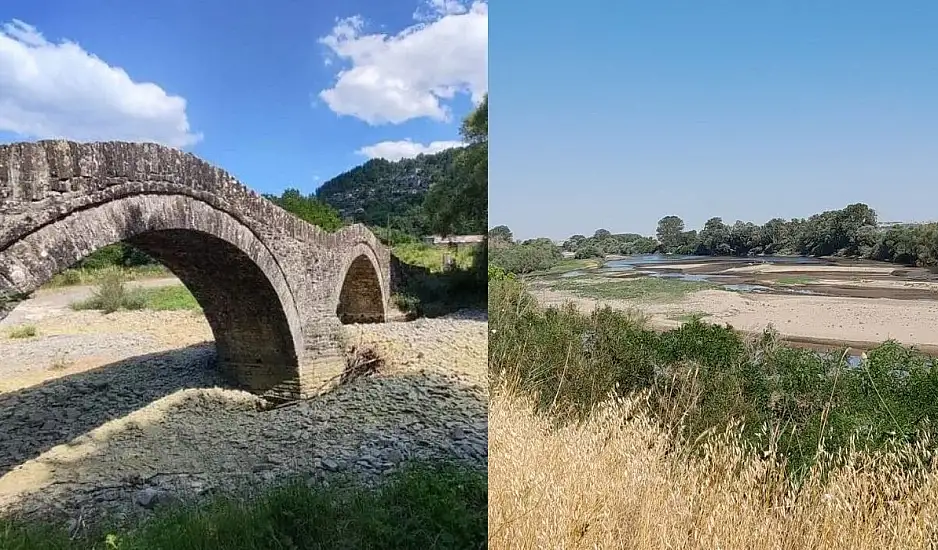 Εφιάλτης η λειψυδρία από Έβρο μέχρι Κρήτη: Στέρεψαν ποτάμια και λίμνες. Φόβοι για την αγροτική παραγωγή