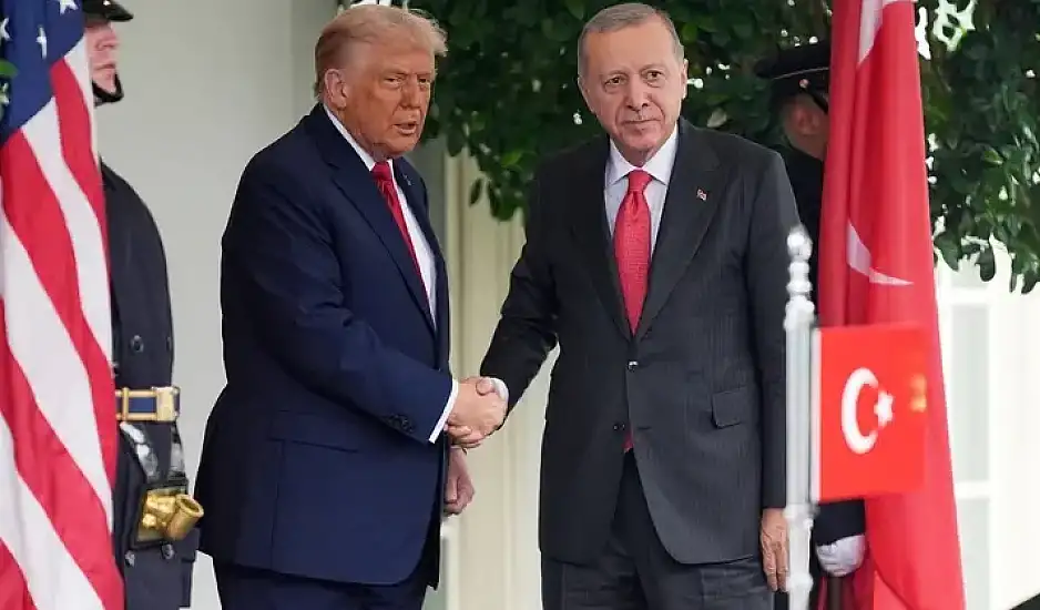 Συνάντηση Τραμπ – Ερντογάν: Στο τραπέζι τα F-35, το ρωσικό πετρέλαιο και οι αμερικανικές κυρώσεις