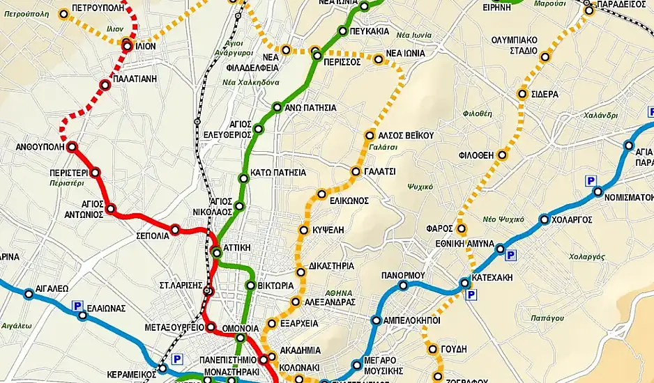 Σε εξέλιξη οι μελέτες για την επέκταση του Μετρό προς Ελληνικό και Γλυφάδα