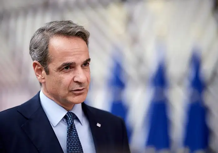 Συνάντηση Κυριάκου Μητσοτάκη - Σκλαβενίτη - Στο επίκεντρο η ακρίβεια στα σούπερ μάρκετ