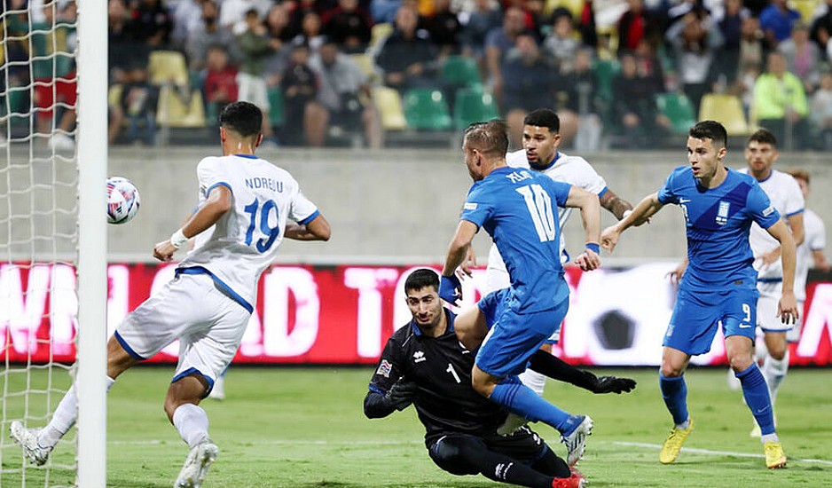 Nations League: Η Εθνική Ελλάδας έχασε (1-0) από την Κύπρο στη Λάρνακα (βίντεο)