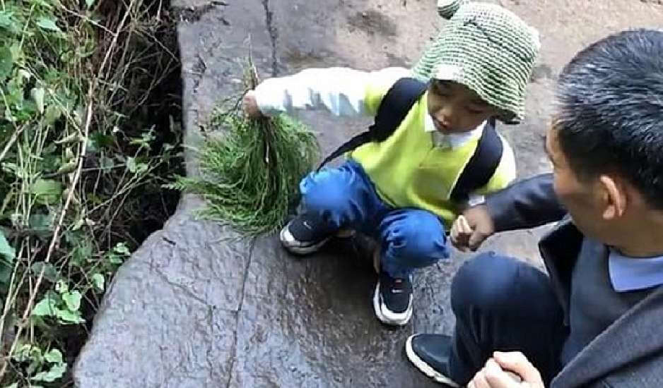 Πεντάχρονος στη Κίνα εντόπισε και αναγνώρισε απολιθώματα 130 εκατομμυρίων ετών