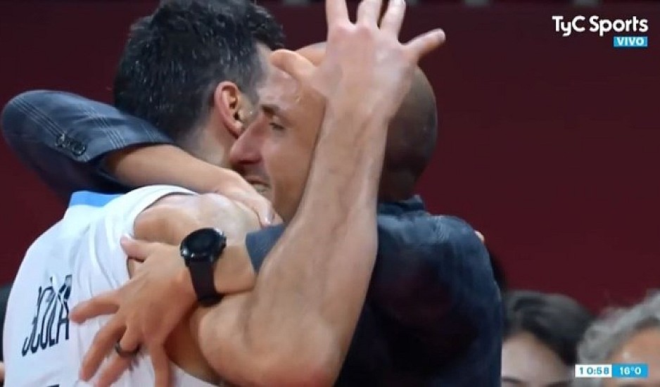 Η πιο συγκινητική στιγμή του Παγκοσμίου Κυπέλλου: Η αγκαλιά του Σκόλα με τον Τζινόμπιλι
