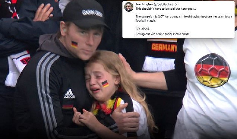 Euro 2020: Μαζεύτηκαν 42.000 ευρώ για το κοριτσάκι που έκλαιγε στο Αγγλία – Γερμανία