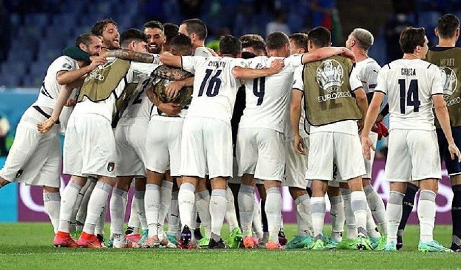 EURO 2020: Αήττητη για 28ο συνεχές ματς η Ιταλία ‑ Εννέα σερί νίκες με μηδέν παθητικό