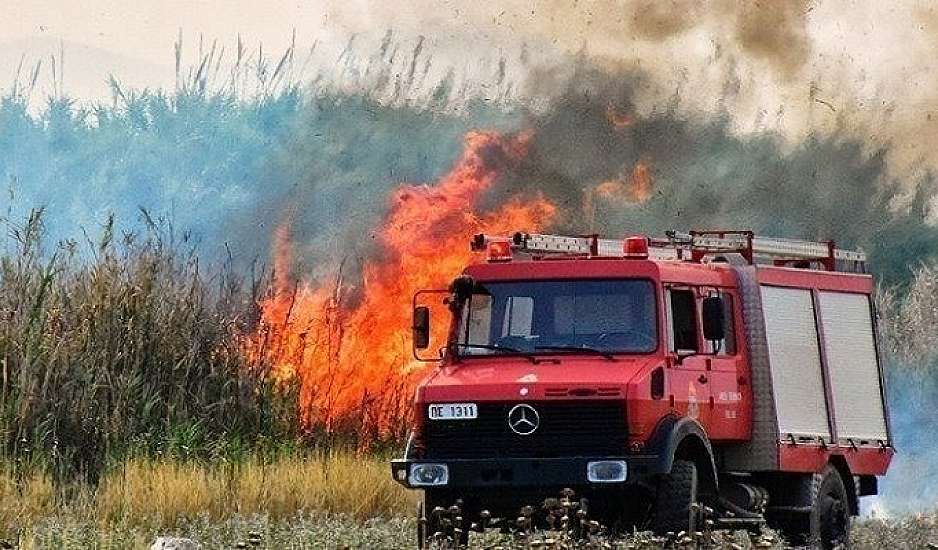 Κοζάνη: Δύο ταυτόχρονες πυρκαγιές στην περιοχή του Ελλησπόντου