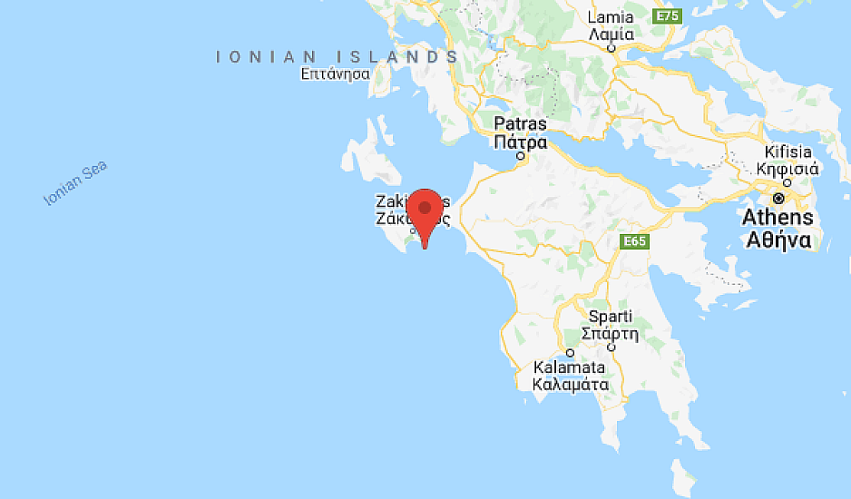 Ζάκυνθος: Δύο σεισμικές δονήσεις μέσα σε λίγα λεπτά