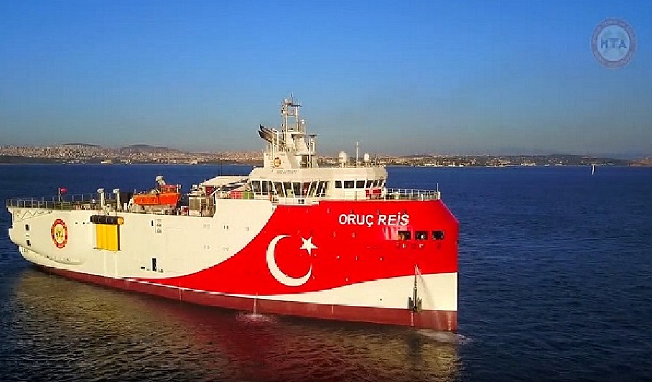 Ανοιχτά της Ρόδου κινείται το Oruc Reis - Νέες NAVTEX από Τουρκία για 28η Οκτωβρίου