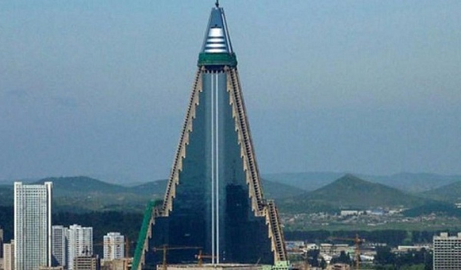 To υψηλότερο αχρησιμοποίητο κτίριο στον κόσμο βρίσκεται στη Β. Κορέα
