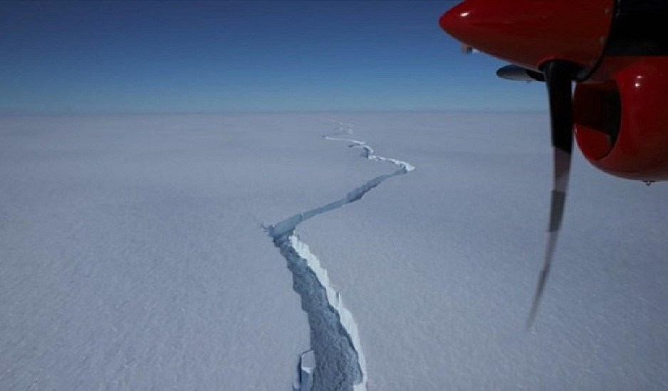 Παγόβουνο όσο το Λονδίνο αποσπάστηκε από την Ανταρκτική