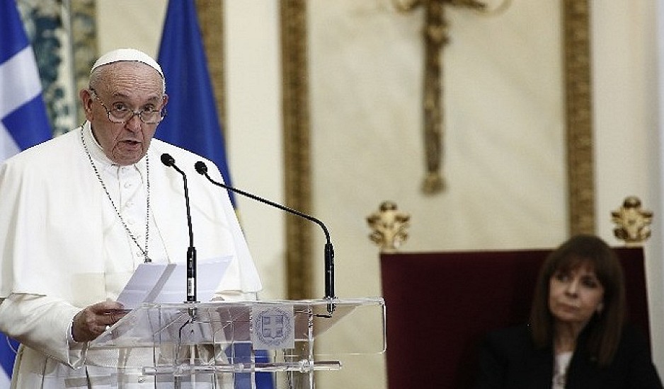 Πάπας: Χωρίς την Ελλάδα ο κόσμος δεν θα ήταν αυτό που είναι σήμερα