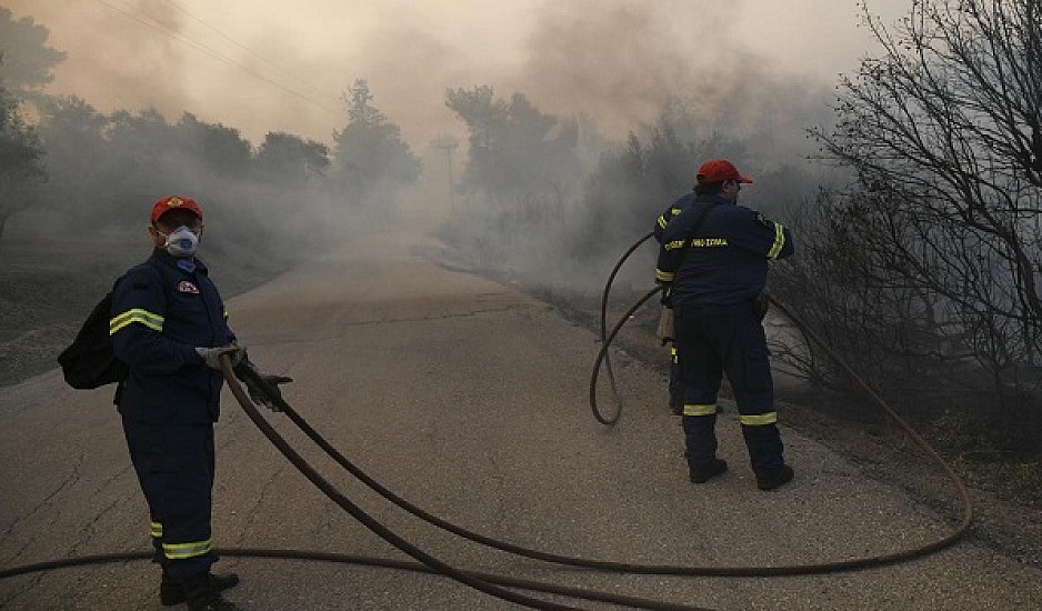 Πυρκαγιά στην Εύβοια: 12.000 στρέμματα έγιναν στάχτη
