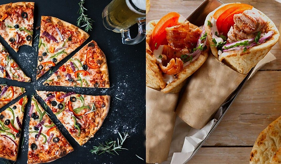 Πίτσα ή σουβλάκια; Τι μας παχαίνει περισσότερο;