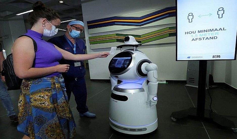 Τα πρώτα ρομπότ απολύμανσης της ΕΕ φθάνουν σε νοσοκομεία και στην Ελλάδα