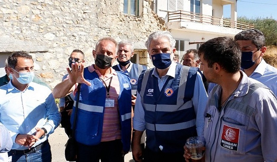 Στυλιανίδης: Ένα μεγάλο ευχαριστώ στους εθελοντές και πολίτες που είναι δίπλα στους κατοίκους στην Κρήτη