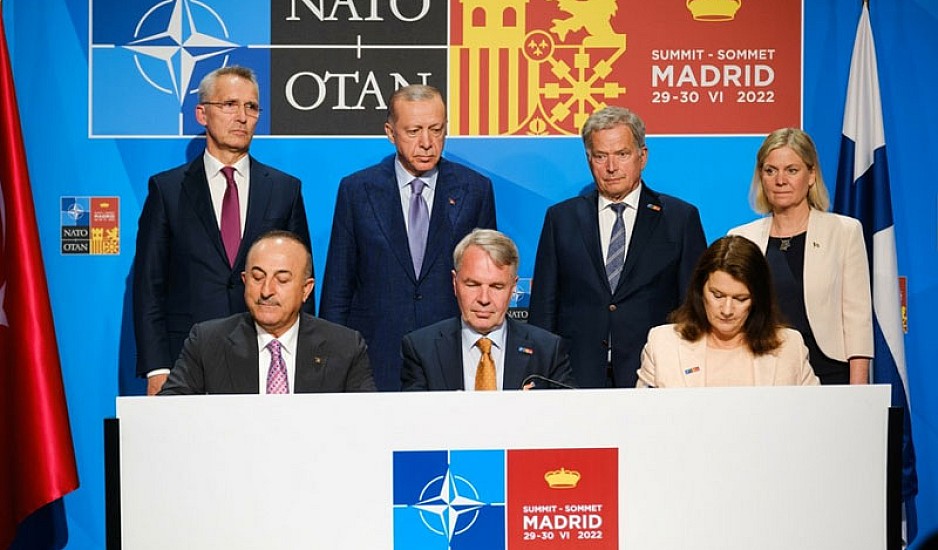 Σύνοδος Κορυφής ΝΑΤΟ: Καμία αναφορά από Ερντογάν στα ελληνοτουρκικά