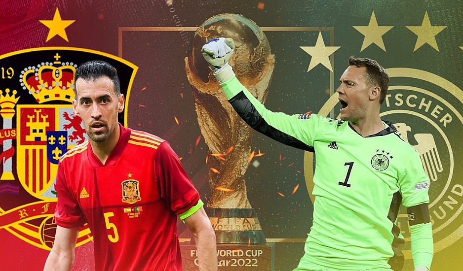 Μουντιάλ 2022, Ισπανία-Γερμανία: Με την πλάτη στον τοίχο τα «Πάντσερ»