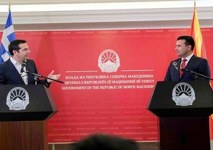Τσίπρας - Ζάεφ στα Σκόπια: Χτίζουμε γέφυρες, γκρεμίζουμε τείχη - Γράφουμε διαρκώς ιστορία