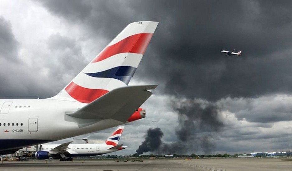 Βρετανία: Εκρήξεις και φωτιά κοντά στο αεροδρόμιο Χίθροου
