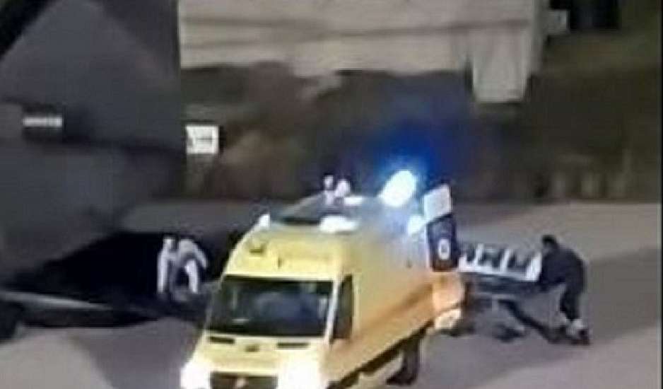 Σύρος: Αεροδιακομιδή 88χρονου με κορονοϊό