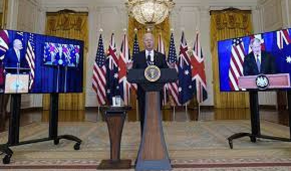 AUKUS: Κοινό μέτωπο Αυστραλίας, Βρετανίας και ΗΠΑ απέναντι στην Κίνα. Αντιδράσεις