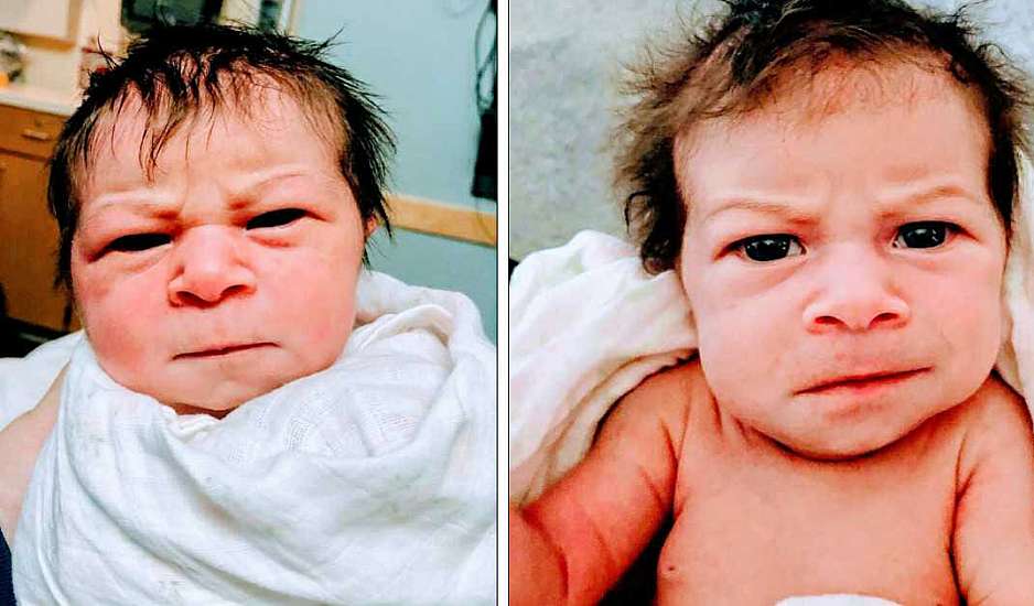 Το μωρό που γεννήθηκε θυμωμένο και μια παράξενη διάγνωση
