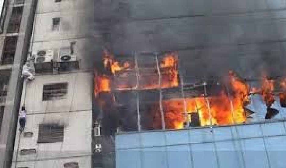 Πολύνεκρη τραγωδία στο Μπανγκλαντές: Χειροπέδες στους ιδιοκτήτες του κτιρίου που κάηκε