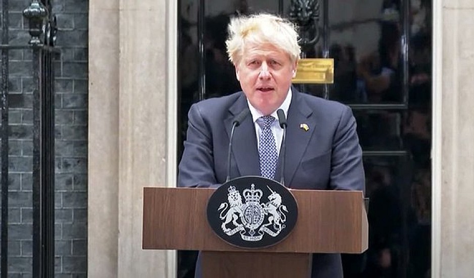 Βρετανία: Παραιτήθηκε ο Μπόρις Τζόνσον - Θα μείνει πρωθυπουργός μέχρι να υπάρξει διάδοχος