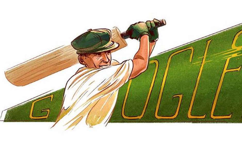 Sir Donald George Bradman: Η Google τιμά τον σπουδαίο παίκτη του κρίκετ