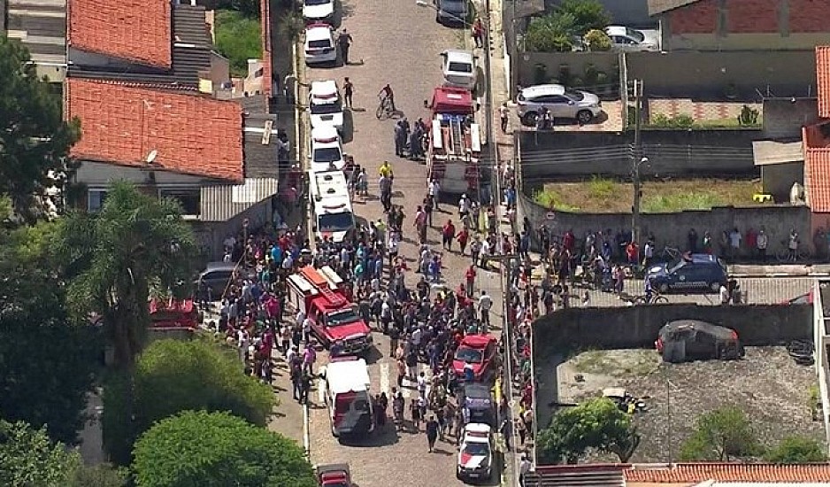 Βίντεο - σοκ από την επίθεση σε σχολείο στη Βραζιλία