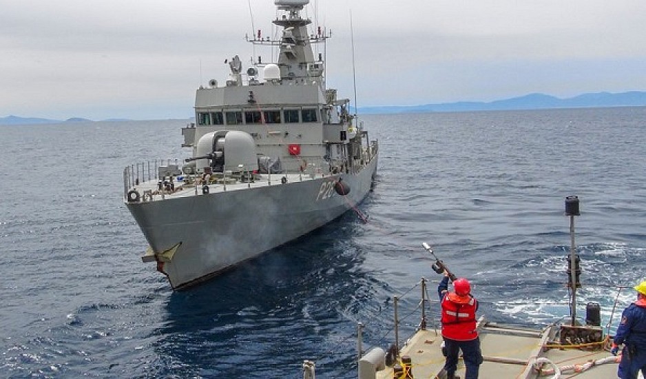 Το Πολεμικό Ναυτικό στέλνει μήνυμα στην Τουρκία με την "Βροντή" ενώ έρχεται η "Καταιγίδα"