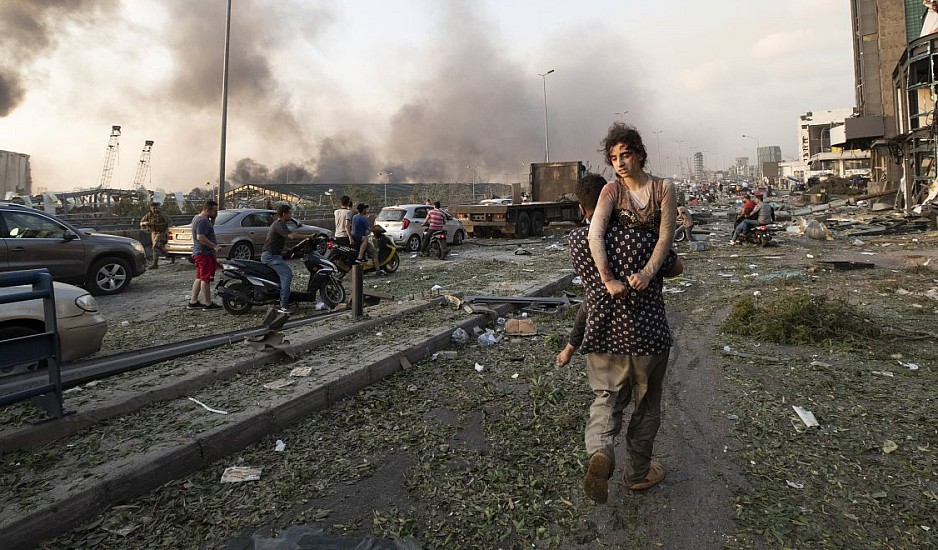Έκρηξη στη Βηρυτό παρόμοια με τη Χιροσίμα.Δεκάδες οι νεκροί, χιλιάδες οι τραυματίες