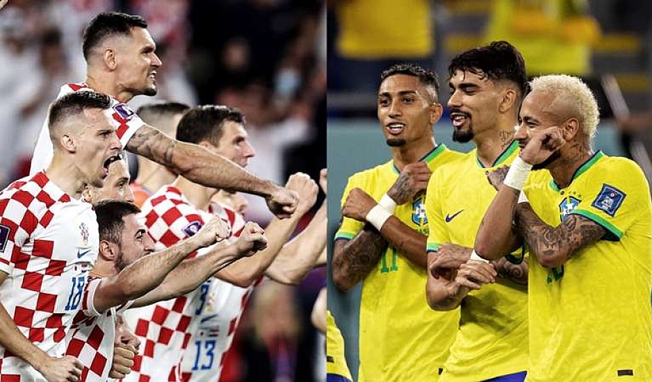 Μουντιάλ 2022, Κροατία-Βραζιλία: Αναμένεται «σφιχτό» ματς