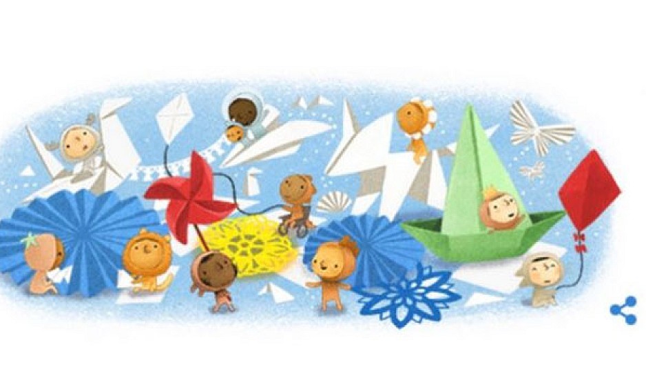 Ημέρα του Παιδιού: Η Google με το σημερινό της Doodle τιμά τα παιδιά όλου του κόσμου