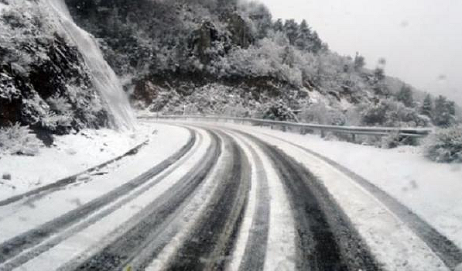 Κρήτη: Χιόνια στα ορεινά της