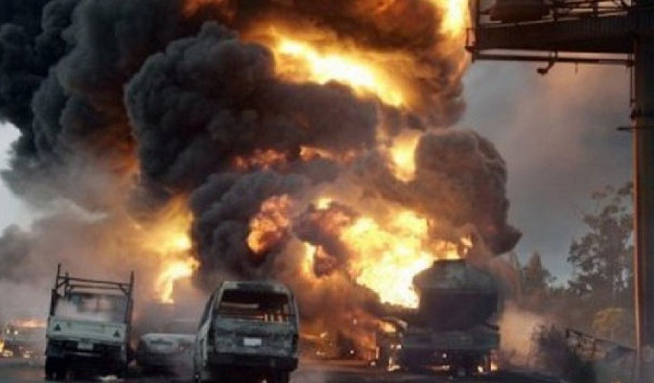 Έκρηξη βυτιοφόρου που μετέφερε καύσιμα – Νεκροί 19 άνθρωποι